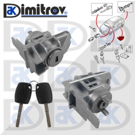 Заключващ патрон предна лява врата Ford B-Max C-Max Fiesta Focus Galaxy Kuga Mondeo S-Max